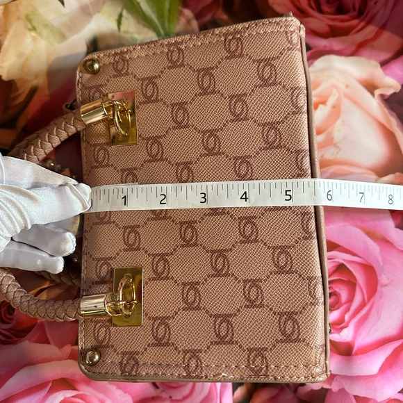 Bebe Pink and Beige Handbag or Crossbody - Picture 9 of 15